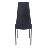 Krzesło velvet - Riviera 100 czarne DC2-092V (B)