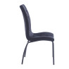 Krzesło velvet - Riviera 100 czarne DC2-092V (B)