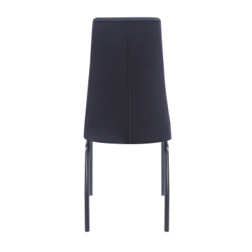 Krzesło velvet - Riviera 100 czarne DC2-092V (B)