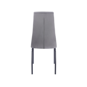 Krzesło velvet - Riviera 91 szare DC2-092V