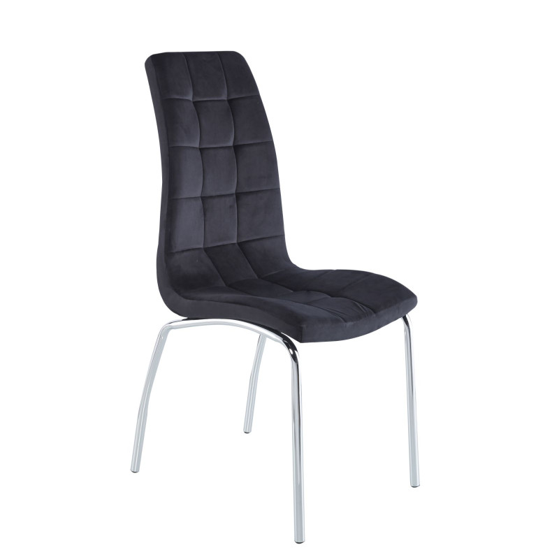Krzesło velvet (czarne) DC2-092V