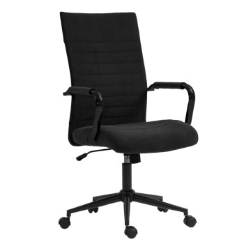 Fotel obrotowy velvet (czarny) FB14-FX velvet
