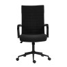 Fotel obrotowy velvet (czarny) FB14-FX velvet