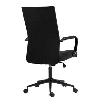 Fotel obrotowy velvet (czarny) FB14-FX velvet