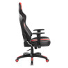 Fotel obrotowy gamingowy (czarno-czerwony) FB20-FX