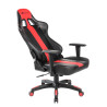 Fotel obrotowy gamingowy (czarno-czerwony) FB20-FX